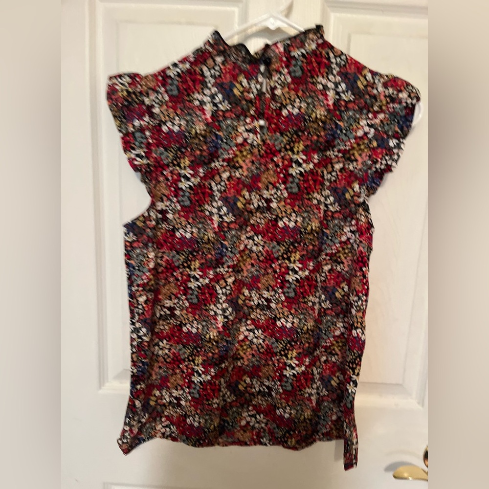 Floral Sleeveless Top
